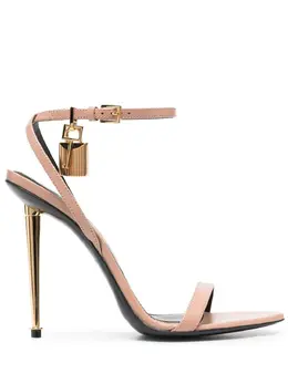 TOM FORD: Розовые сандалии  Padlock