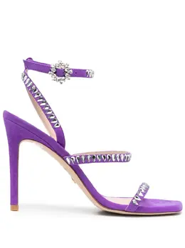 Stuart Weitzman: Фиолетовые сандалии 