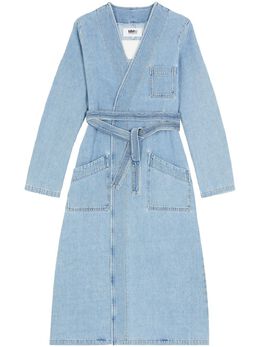 MM6 Maison Margiela: Плащ без воротника 