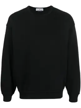 Stone Island: Чёрный свитшот 