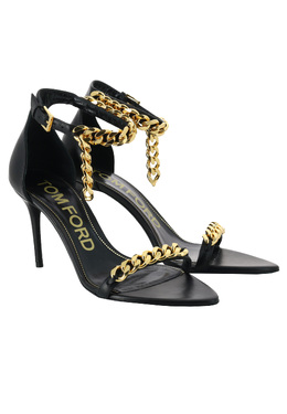 TOM FORD: Чёрные босоножки 