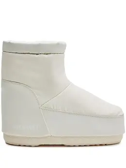 Moon Boot: Белые ботинки 
