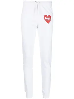Love Moschino: Брюки с принтом 