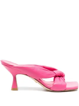Stuart Weitzman: Розовые мокасины 