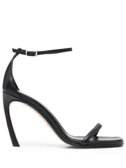 Lanvin: Чёрные сандалии 