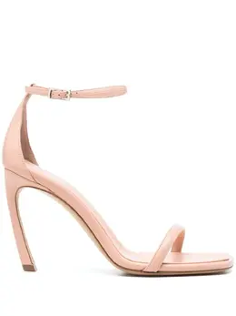 Lanvin: Чёрные сандалии 