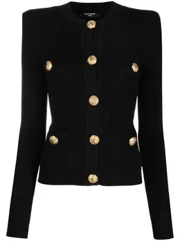 Balmain: Топ на пуговицах 
