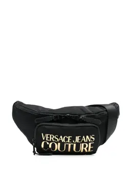 Versace Jeans Couture: Поясная сумка с принтом 