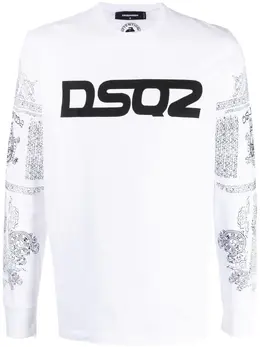 Dsquared2: Свитшот с принтом 