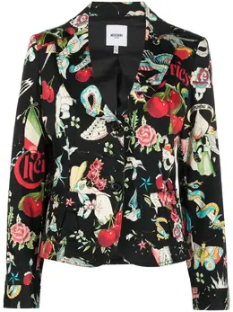 Moschino Pre-Owned: Жакет с принтом 