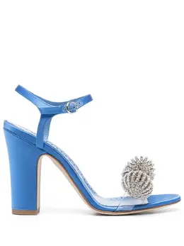 Manolo Blahnik: Голубые сандалии 