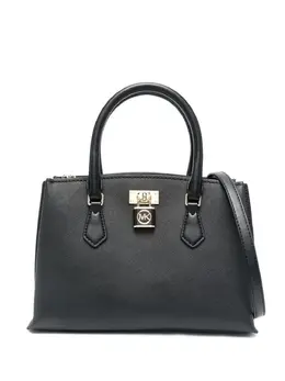 Michael Michael Kors: Чёрная сумка-шоппер 