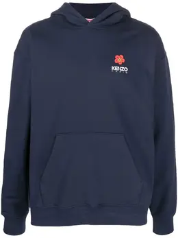 Kenzo: Толстовка с цветочным принтом 