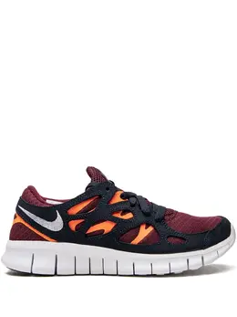 Nike: Белые кроссовки  Free Run 2