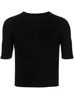 Y-3: Хлопковая футболка 