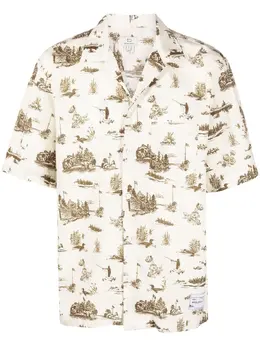 Woolrich: Рубашка с принтом 