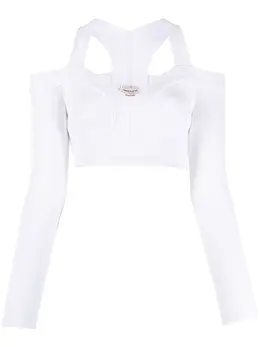Alexander McQueen: Трикотажный топ 