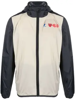 Comme Des Garçons Play: Куртка с капюшоном 