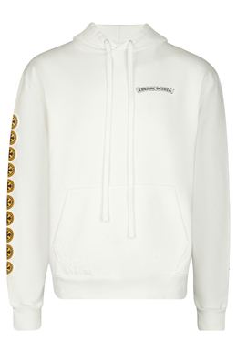 CHROME HEARTS: Белая толстовка 
