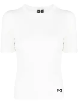 Y-3: Топ с коротким рукавом 