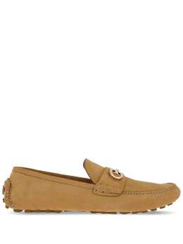 Ferragamo: Коричневые туфли  Gancini