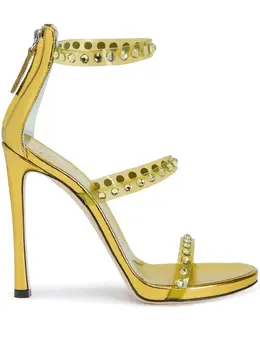 Giuseppe Zanotti: Жёлтые сандалии  Harmony