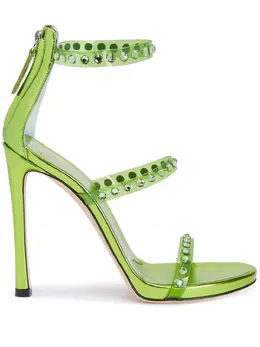Giuseppe Zanotti: Светлые сандалии  Harmony