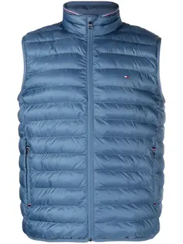 Tommy Hilfiger: Голубой жилет 