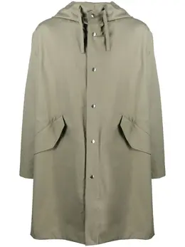 Jil Sander: Пальто с принтом 