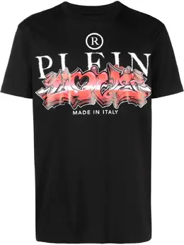 Philipp Plein: Футболка с принтом 