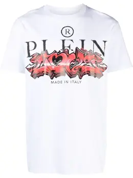 Philipp Plein: Футболка с принтом 