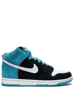 Nike: Чёрные кроссовки  SB Dunk High Pro