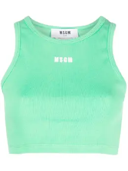 MSGM: Топ с принтом 
