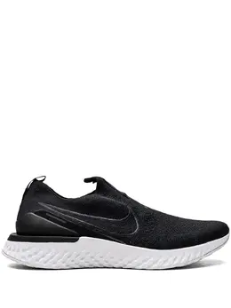 Nike: Чёрные кроссовки  Flyknit sneakers