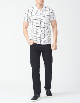 ARMANI EXCHANGE: Білі поло 