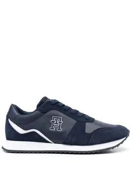 Tommy Hilfiger: Синие кроссовки  TH