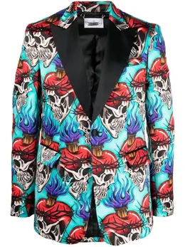 Philipp Plein: Пиджаки  Skull с принтом
