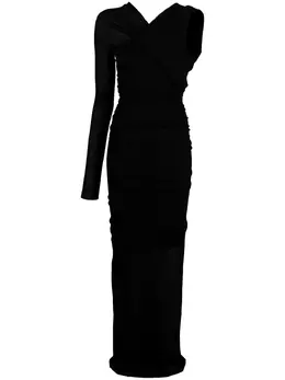 Saint Laurent: Прозрачное платье 