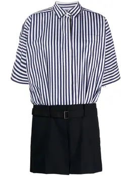 sacai: Рубашка в полоску 