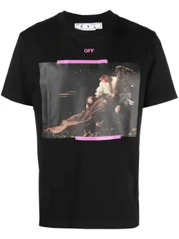 Off-White: Футболка  Arrows с коротким рукавом