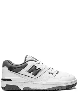 New Balance: Белые кроссовки  550