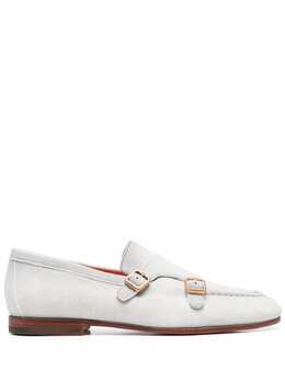Santoni: Светлые туфли 