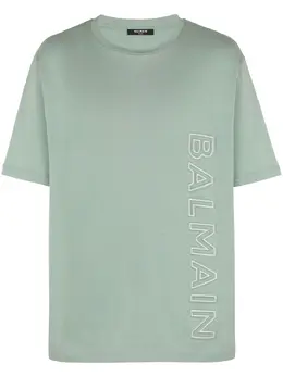 Balmain: Хлопковая футболка 