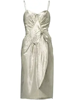 Maison Margiela: Платье с бантом 