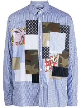 Junya Watanabe MAN: Голубая рубашка 