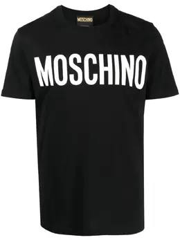 Moschino: Футболка с принтом 
