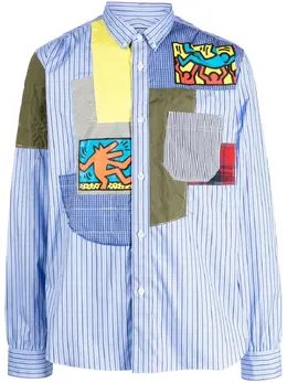 Junya Watanabe MAN: Рубашка в полоску 