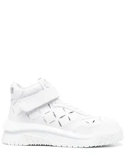 Versace: Белые кроссовки 