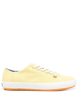 Camper: Жёлтые кроссовки  Peu Rambla