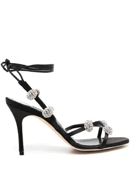 Manolo Blahnik: Чёрные сандалии 